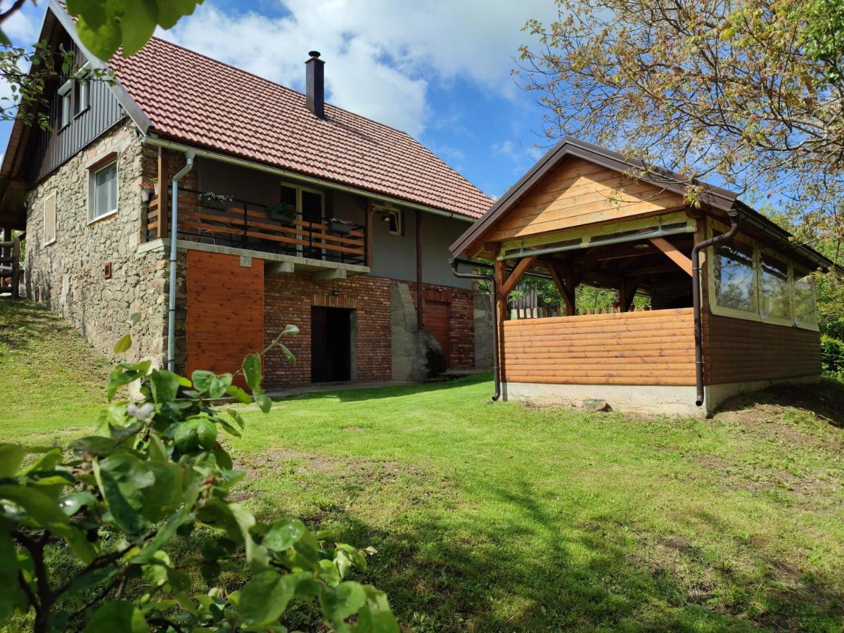 Holiday Home "Sleme" With Jacuzzi, Big Garden And Arbor With Fireplace Skrad Εξωτερικό φωτογραφία