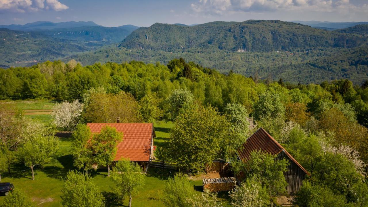 Holiday Home "Sleme" With Jacuzzi, Big Garden And Arbor With Fireplace Skrad Εξωτερικό φωτογραφία