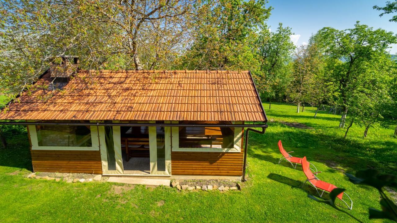 Holiday Home "Sleme" With Jacuzzi, Big Garden And Arbor With Fireplace Skrad Εξωτερικό φωτογραφία